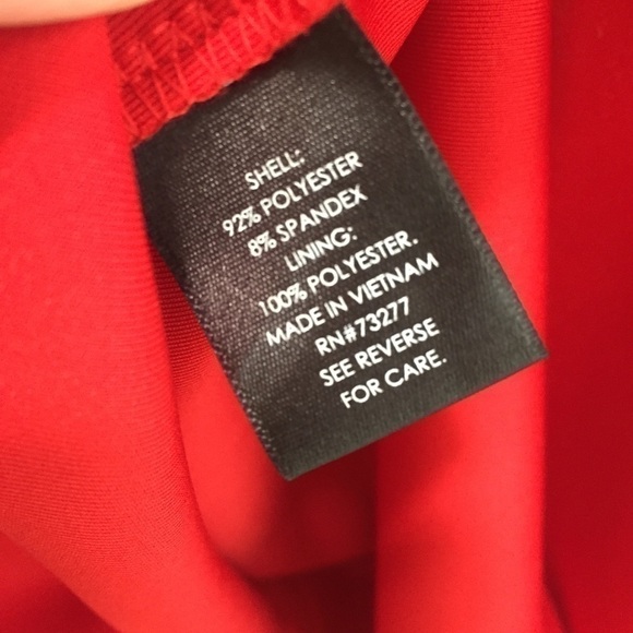 Jason Wu Red Ruffle Sleeveless Dress - Picture 9 of 13